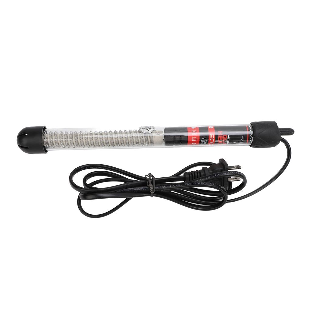 Submersible Aquarium Heater Automatic Thermostat Glass Aquarium Fish Tank Heater for Marine