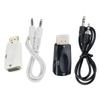 Highly Speed HDMI to VGA Converter Supports 1080P Full Clear with Audio Cable for Projector Display MultiScreen Adapter