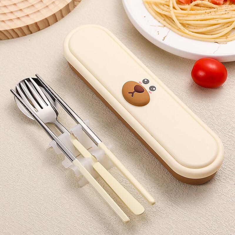 Little Bear Portable 316 Stainless Steel Cutlery Set (2-Pack)