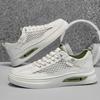 Men'S Four Can Wear Comfortable And Breathable Flat Heels, Light Mouth Color Matching, Casual Daily Lace-Up-Free Men'S Board Shoes