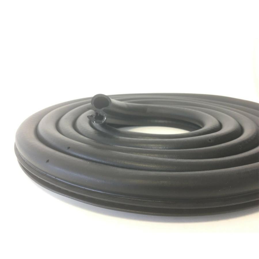 13Ft Rubber Weatherstrip Body Mounted Car Door Edge Molding Trim Seal Protector