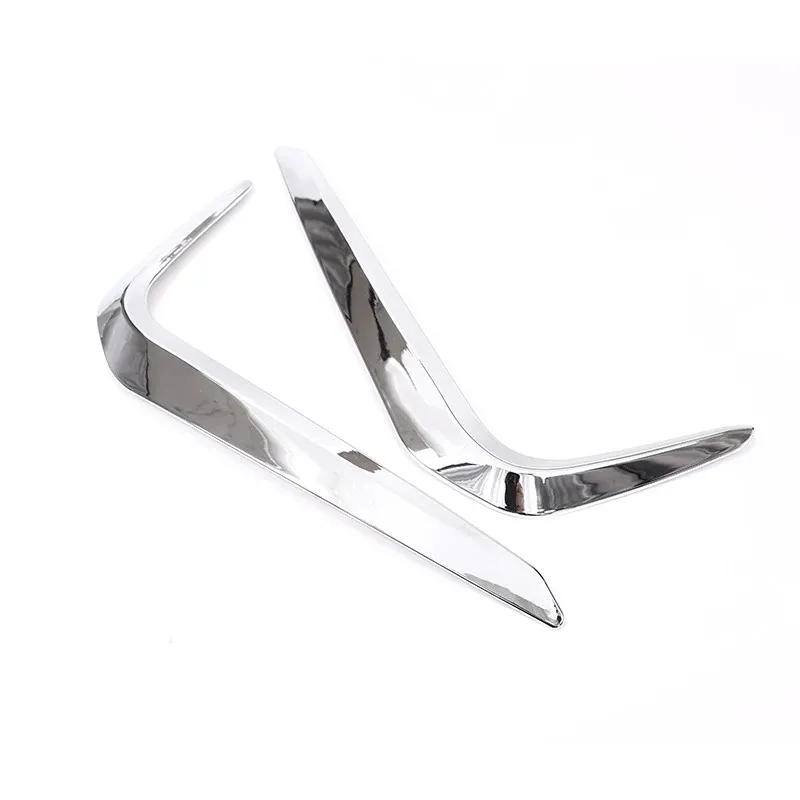 Car Front Fog Lights Lamp Eyelid Eyebrows Strips Cover For BMW 5 Series G30 2018 - Left and Right Automotive Exterior Acces