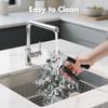 Multifunctional Stainless Steel Manual Can Opener Easy Grip Anti-Slip Handle Bottle Opener Labor-saving Tin Can Opener Outdoor
