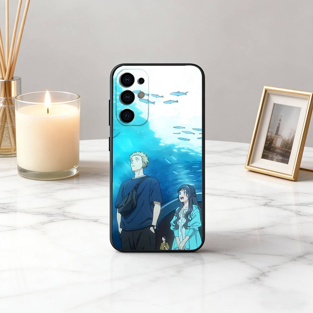 K-Kaoruko W-Waguri Rintaro T-Tsumugi-S Phone Case Black Silicone Soft For Samsung S25,S24,S21,S22,S23,S30,Ultra,S20,Plus,Fe,Lite