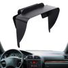 Car Instrument Dash Mask GPS Sunshade Visor Lens Hood Cover Anti Glare Car GPS Navigator Accessory Universal Car Clip Auto Parts