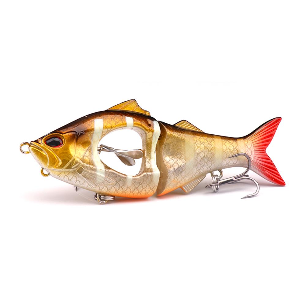 8cm 11cm Glide Baits Trolling Swimbait Lures Sinking Propeller Jointed Vibration Crankbait Sea Fishing Wobbler For Pike