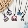 Demon Hunters Cartoon Character Pendant Necklace Jewelry Gift for Fans