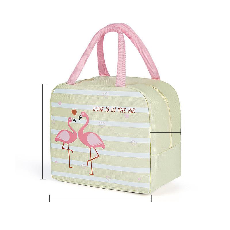 

Cartoon Lunch Fashionable Bag Oxford Cloth Aluminum Foil Insulated Lunch Box Bag