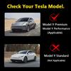 For Tesla Model Y Juniper Trunk Mat Full Coverage Trunk Both Side Guards Seat Backrest Protective Pad Cargo Liner Anti Dirty Mat