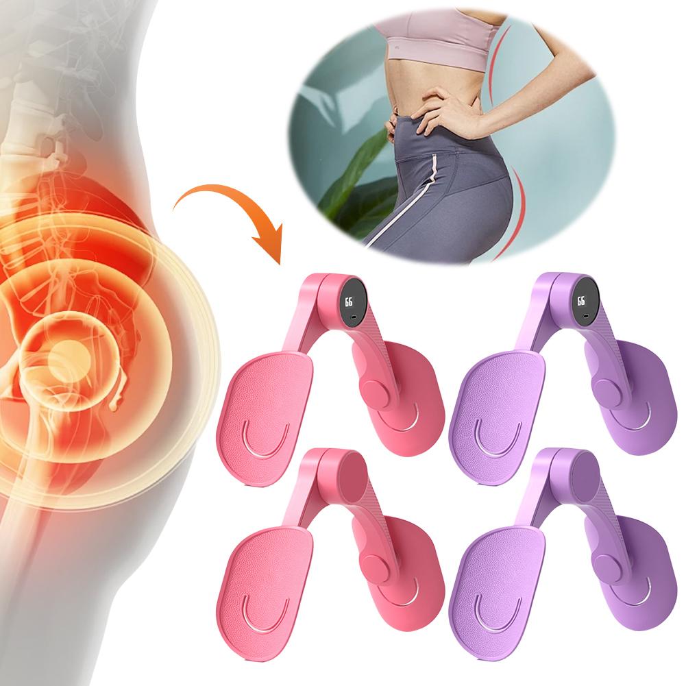 Digital Counter Hip Trainer Leg Trainers Pelvic Floor Muscle Trainer Thigh Exercise Leg Exerciser Inner Thigh Fitness Equipment