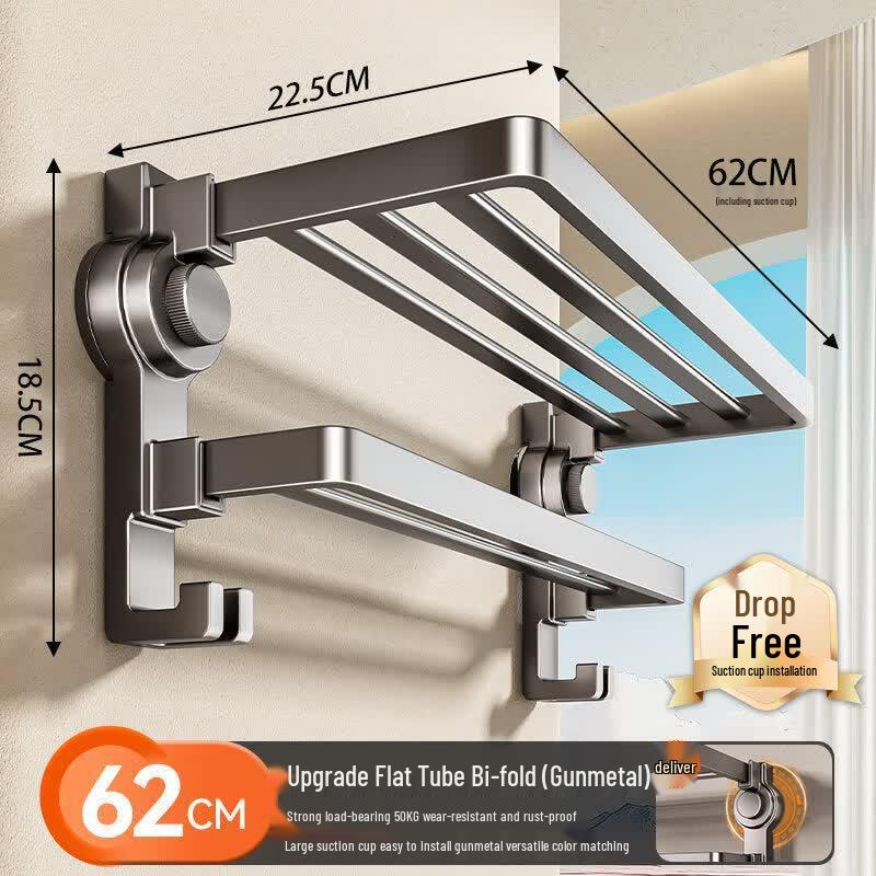 Abdo Suction Cup Towel Rack