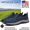 Spring and Autumn Outdoor Leisure Sports Elderly Walking Shoes Men's Large Size Mountaineering Running Shoes Trendy Fashion