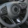 3 PCS Car Steering Wheel Interior Button Cover For MG5 MG6 MG HS ZS nterior Trim Modified Patch Car Accessories UU333