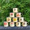 vintage mugs with handgrip metal cast iron traditional Chinese coffee mug