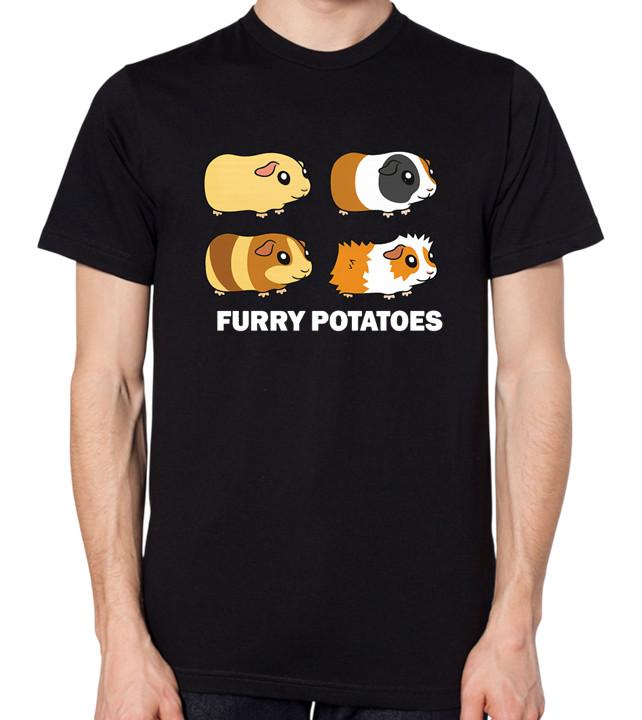 Furry Potatoes Unisex T-Shirt L