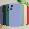 For Redmi Note 12S Case Cover Xiaomi Redmi Note 12S Capas NEW Shockproof Bumper Back Soft Liquid Silicone Fundas Redmi Note 12S