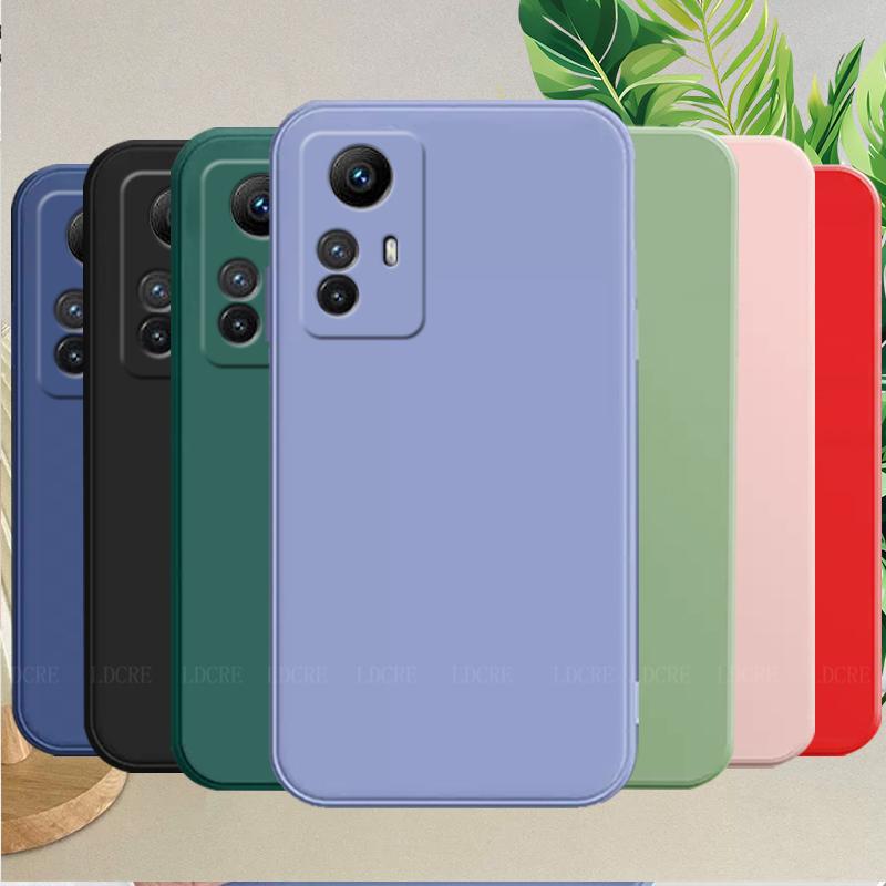 For Redmi Note 12S Case Cover Xiaomi Redmi Note 12S Capas NEW Shockproof Bumper Back Soft Liquid Silicone Fundas Redmi Note 12S