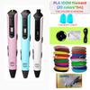 New 3D Printing Pen LCD Display Screen 1.75mm ABS/PLA 0.7mm Diameter Material Kids DIY Drawing 3D Pen Christmas Birthday Gift
