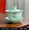 Traditional Ceramics Gaiwan Home Teacup Travel Tea Bowl Chinese Teaware Accessories Drinkware Personal Cup 130ml