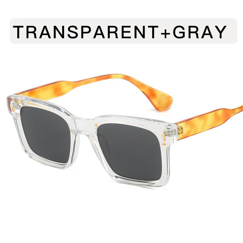 Vintage Retro Style Women's Sun Glasses Rivets Decoration Square Shape Sunglasess Women Driving Hiking Men Sunglass