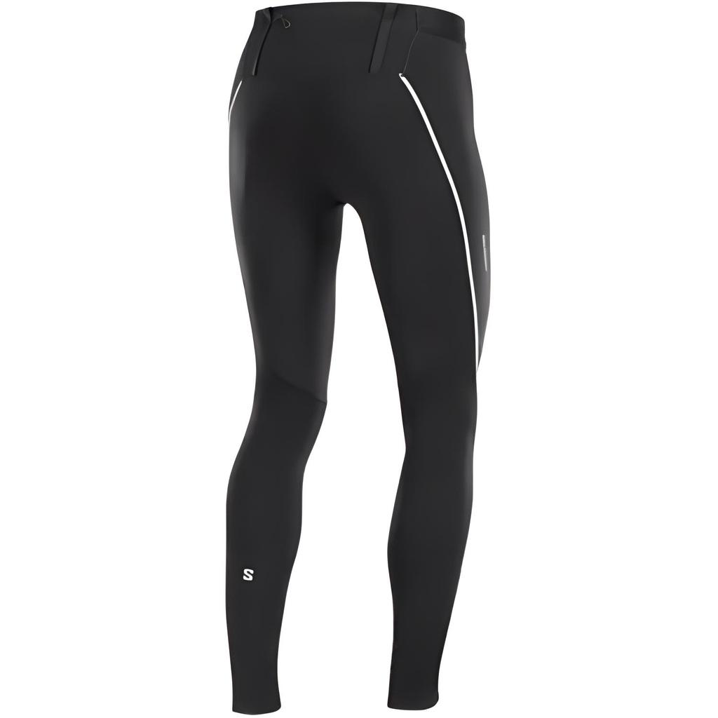 SALOMON Sense Aero Comfortable Breathable Quick-Dry Sports Pants Men Pants Deep-Black LC2301300