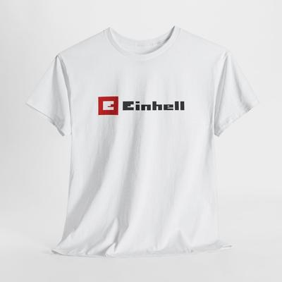 Maglietta Einhell – T-shirt in cotone da lavoro unisex per uomo, donna o appassionati di attrezzi