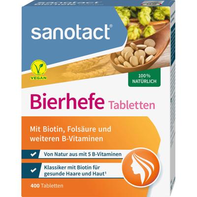 Levure de bière Zanotact 400 comprimés