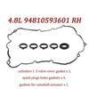 Engine Valve Cover Gasket RH LH 94810593601 94810593501 For Panamera 3.6L 4.8L V6 V8 2010-2016-X59A