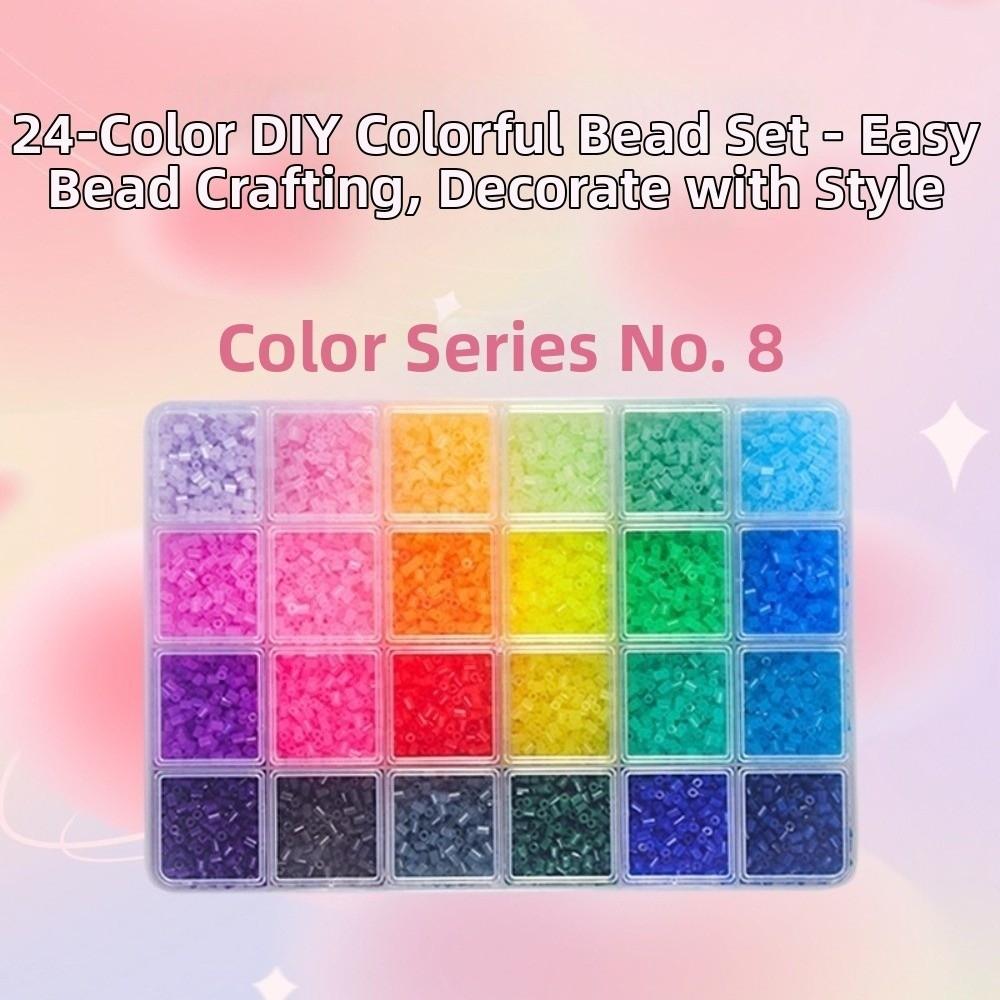 2.6mm Perler Hama Beads Kit DIY Make Puzzle 3D Puzzle Beads Hama Beads Box Children Toy