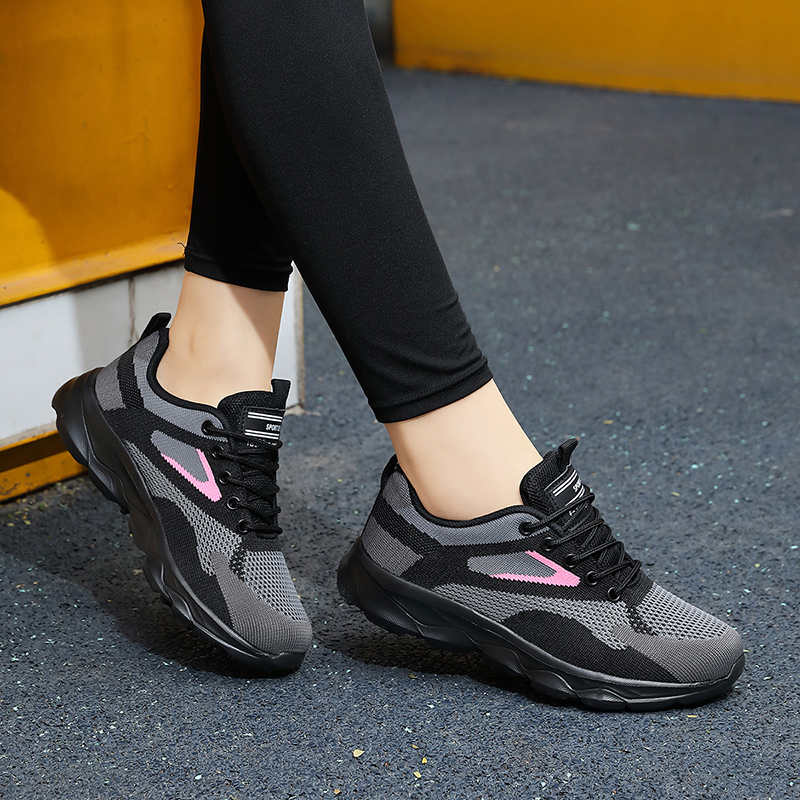 Fashion Thin Heel High Platform Shoes Women Sneakers Woven Joggings Women Luxury Sports Women's Shoes Vietnam Brands Baskette