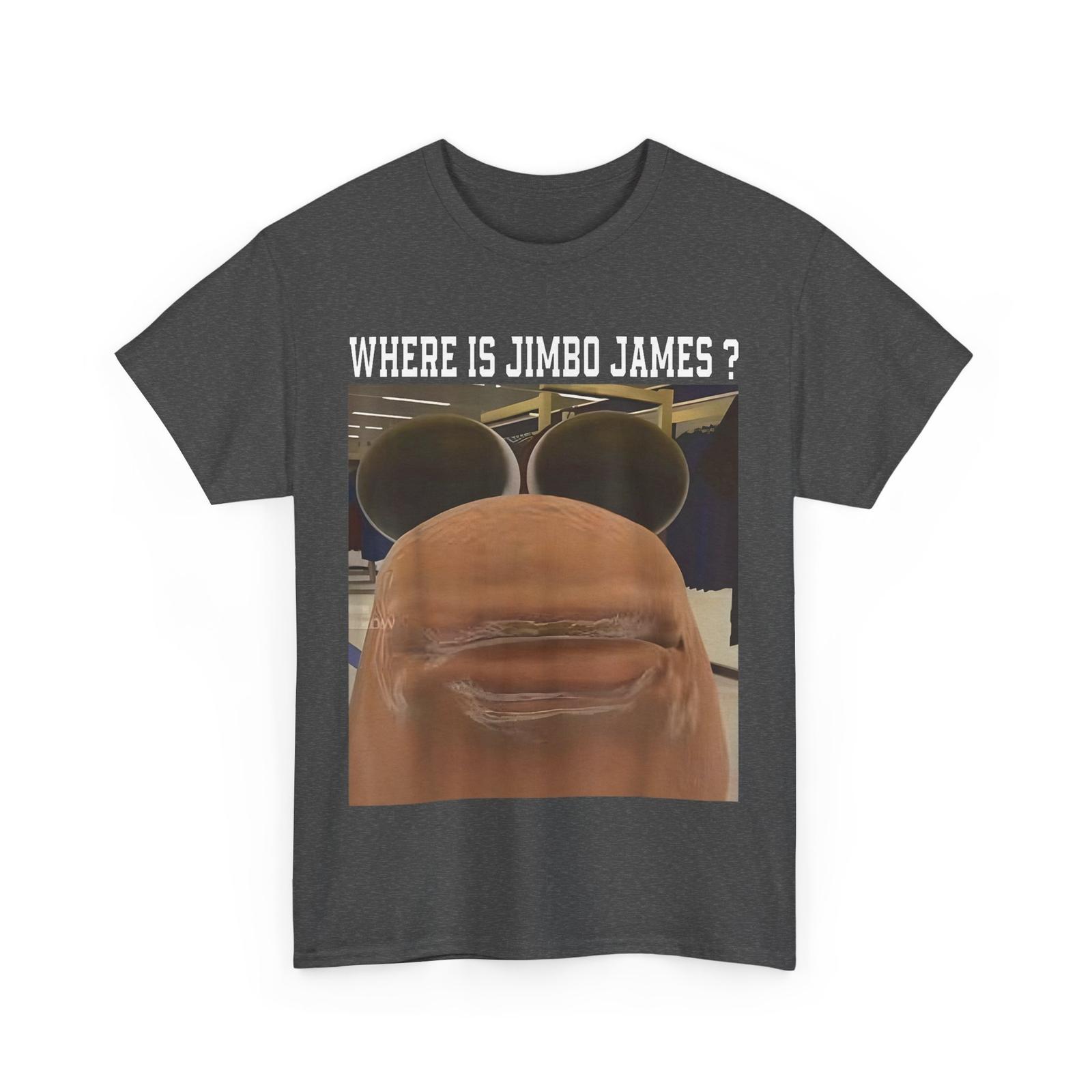 Funny Meme Shirt, Marcus The Worm Where Is Jimbo James Meme T-Shirt XXL