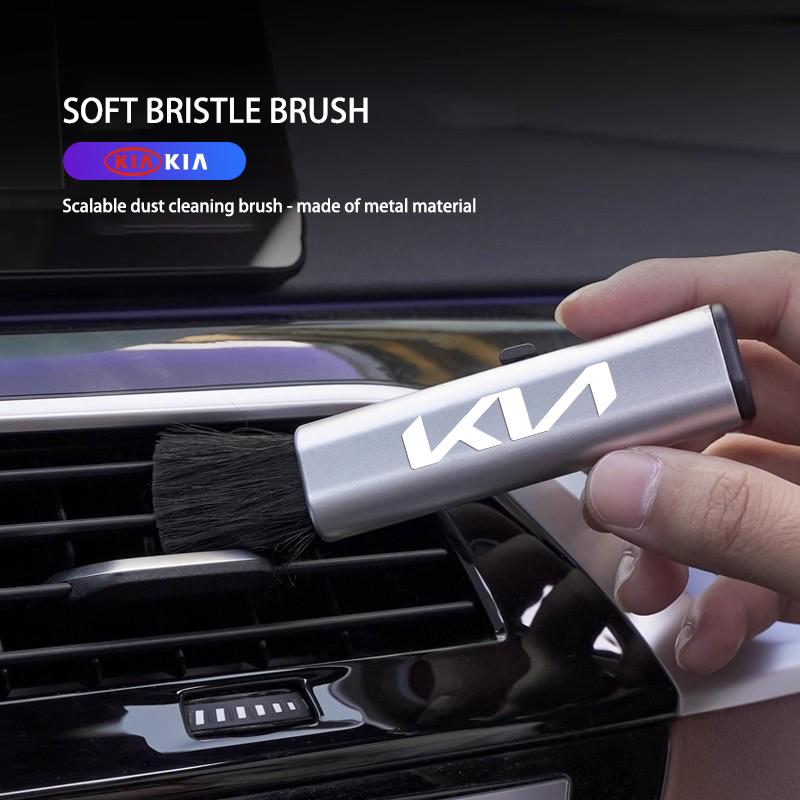 Car Seat Gap Cleaning Brush Air Conditioning Dust Removal Brush Valve For KIA K9 Sportage Niro K5 Carnival EV6 EV9 EV3 Stinger Rnqt40