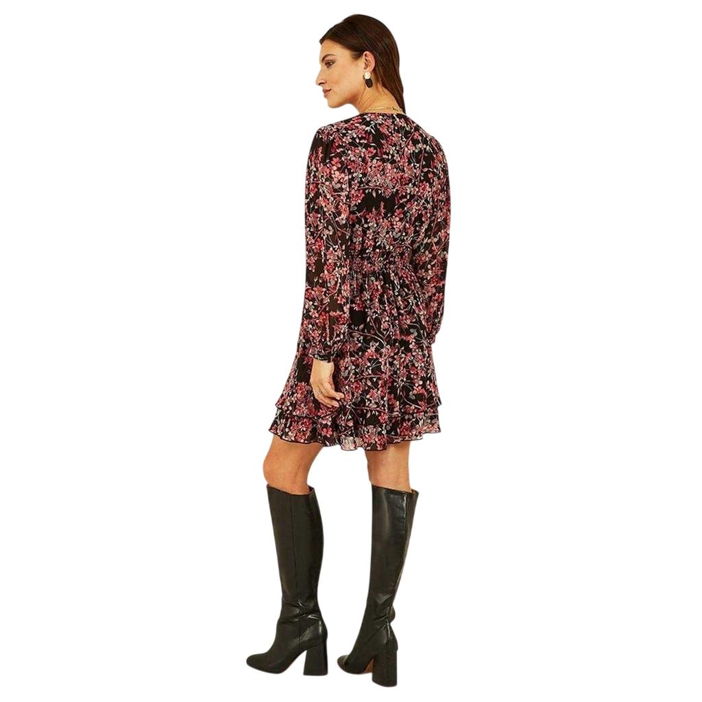 Mela London Womens/Ladies Blossom V Neck Skater Dress