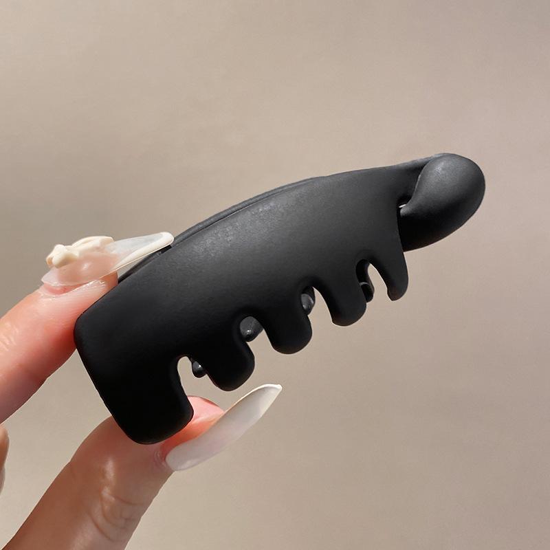 1pc Twist Banana Clip Vertical Clip Ponytail Hair Clip Hair Volume Girl Back of Head Top of Head Hair Tieip