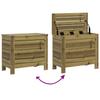 Garden Stool 62 x 31.5 x 52 cm Pressure Treated Pine Wood
