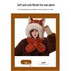 Zootopia Nick Fox Windproof Snood: Winter Cartoon Warm Hat & Ear Muffs Combo