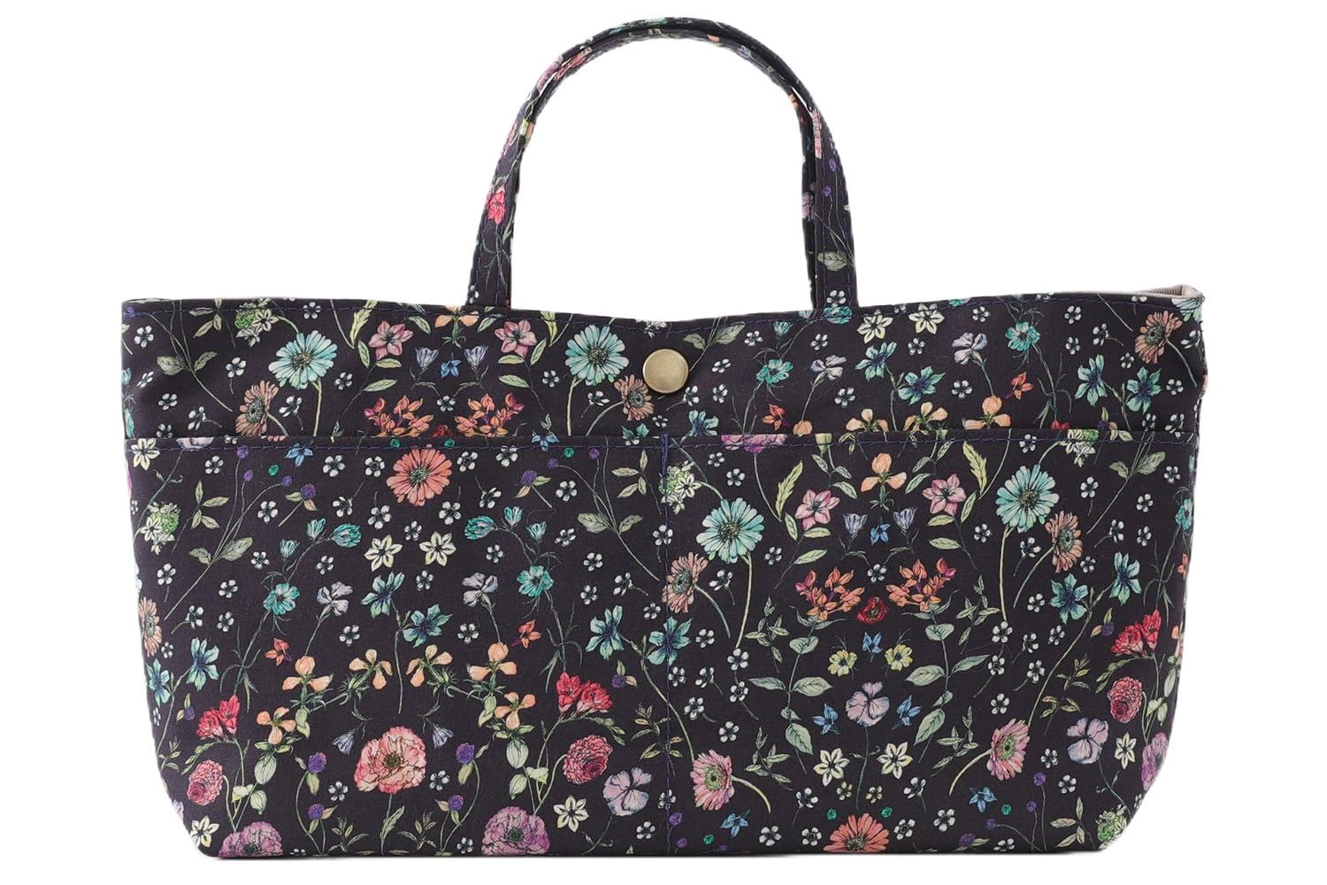 

DDintex FLORET LONDON Bag in Bag 03 Archway Navy print 27×5×15cm [Liberty used] Темно-синій