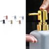 1 Set Soap Pump Liquid Pump Head Lotion Dispenser Head Push Type Round Head 28 Thread Bath Bottle Press Nozzle,ABS Lotion Tube