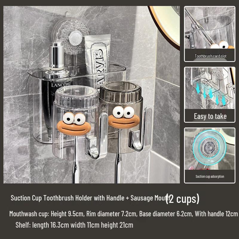 LIEI Suction Cup Toothbrush Holder