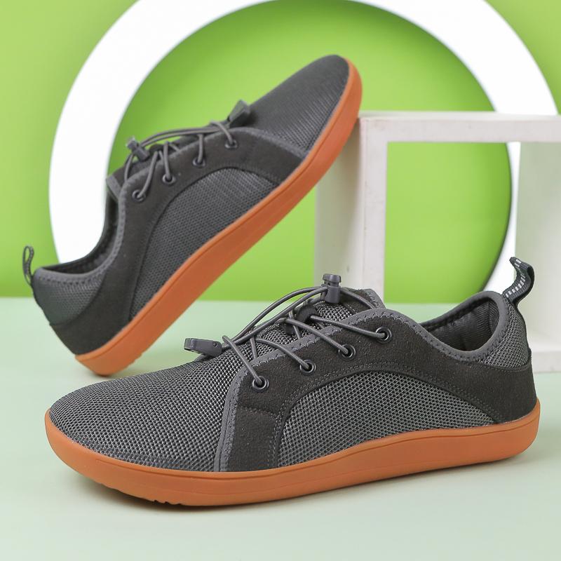 Unisex Širší Boty Prodyšná Síťovina Muži Bosí Boty se širokou špičkou Značka Ploché Měkké Zero Drop Podrážka Širší špička Tenisky Velká velikost