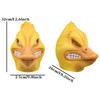 2022 Angry Duck Face Cover Latex Funny Cartoon Animal Head Face Cover Halloween Party Cosplay Prop