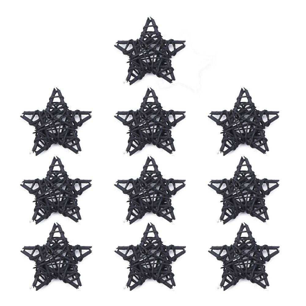 Festival Ornaments Home Decor Sepak Takraw Pentagram Shape Christmas Gift ArtifIcial Rattan Star