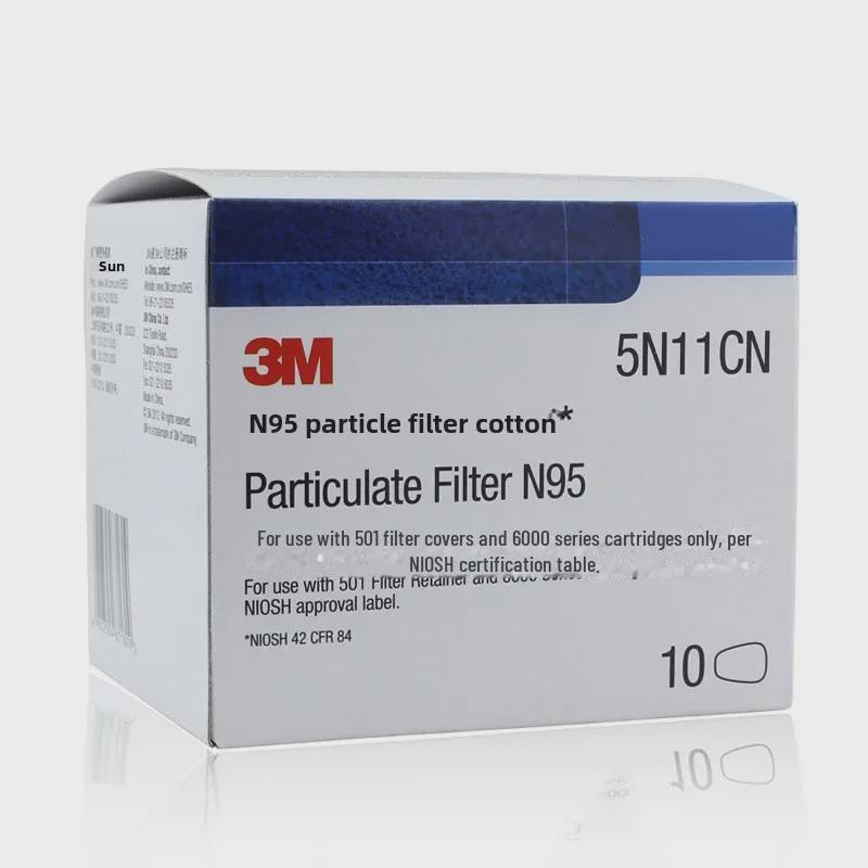 3M N95 Particle Filter with 501 Cover for 6200/7502 Mask