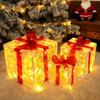 LED Gift Box - NETTLIFE - LED Gift Box - Red - 8 Lighting Modes - Remote Control