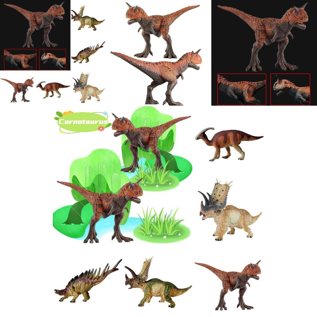 High-quality Plastic Dinosaur Toy Set Jurassic Theme Static Model Ideal Gift For Kids Characters)