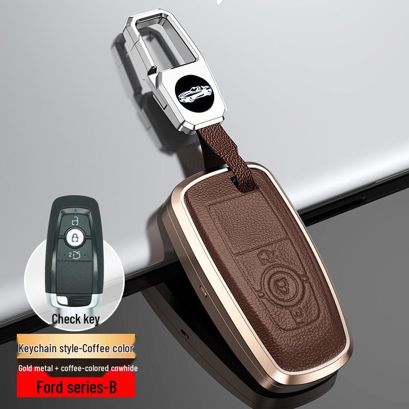 2023 Ford Key Case: Mondeo, Focus, Escape, Edge PLUS Shell Buckle