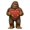 Figurină Big Foot Tați Amuzanți Ca Tine Ziua Tatălui Statuie din Rășină Obiect de Colecție Ornament Sasquatch pentru Casă Birou Dormitor Sufragerie Decor Masă