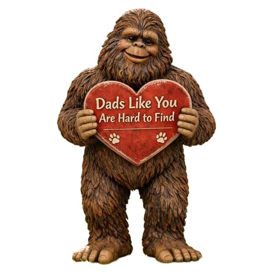 

Big Foot Figurine Funny Dads Like You Father s Day Resin Statue Collectible Sasquatch Ornament