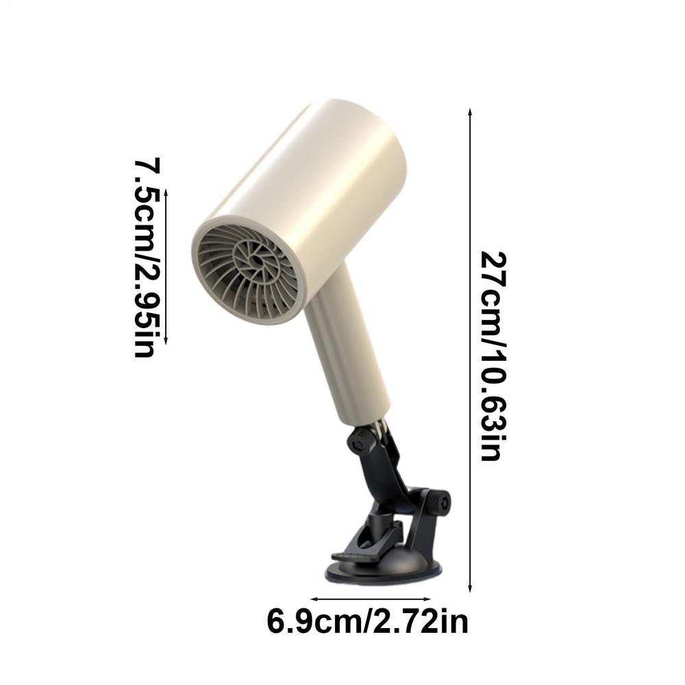 

12V Car Heater Defroster Fast Heating Windshield Defogger, Dashboard Steering Wheel Interior Seat Foot Warmer for Truck SUV RV бежевый