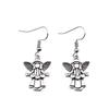 Angel Charm Dangle Earrings Retro Jewelry Design Wing Pendants Women Jewelry